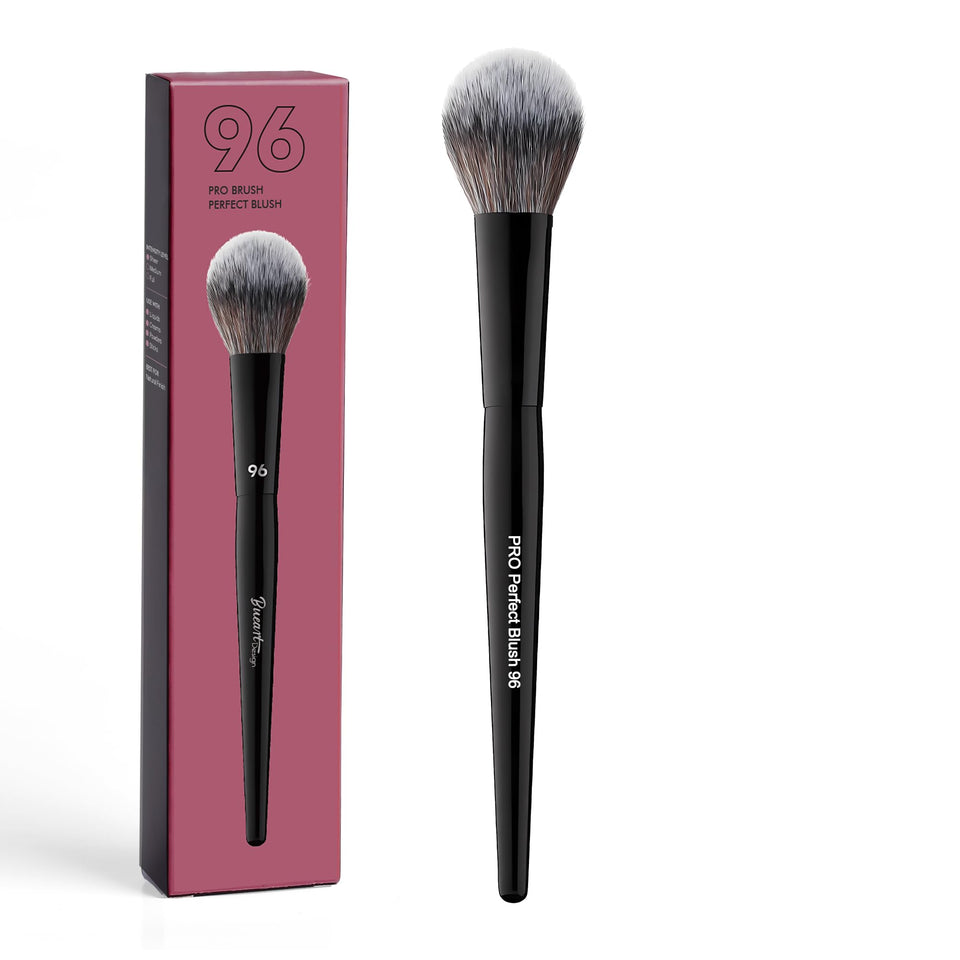 Bueart Design brush front view showing shape and finish for precise application