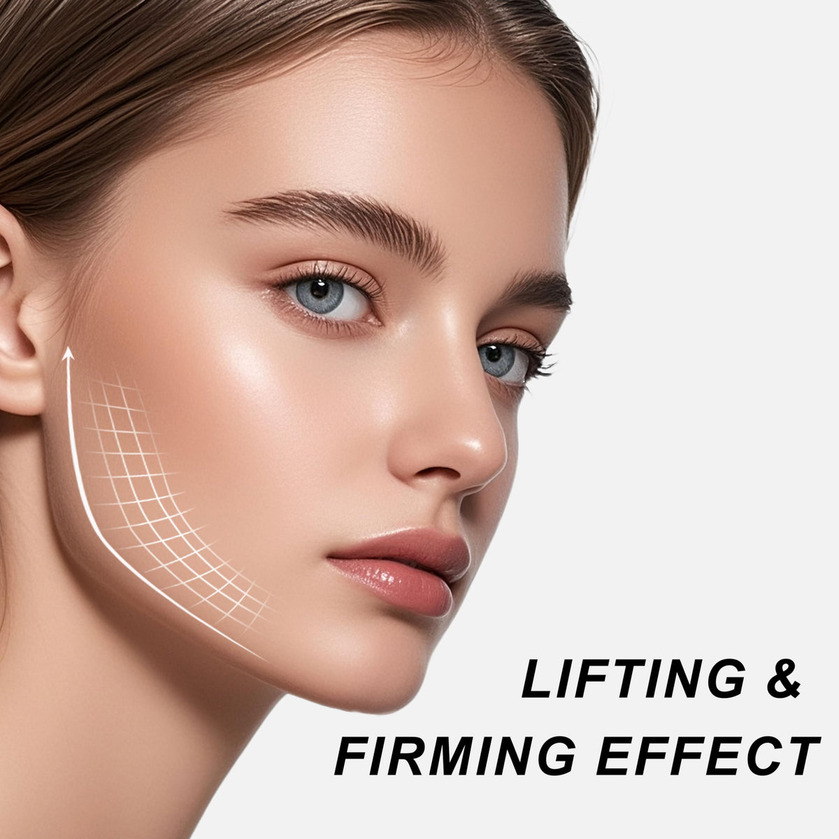 Bukamkom hydrogel mask adhering closely to face for better absorption