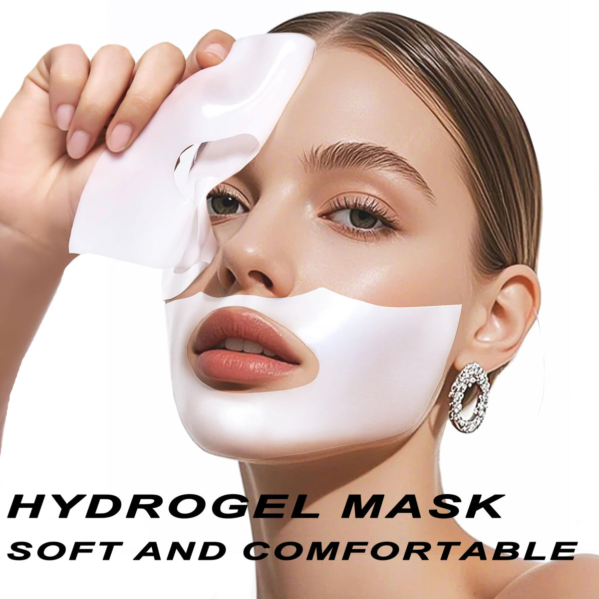 Bukamkom close-up of hydrogel texture highlighting cooling hydration
