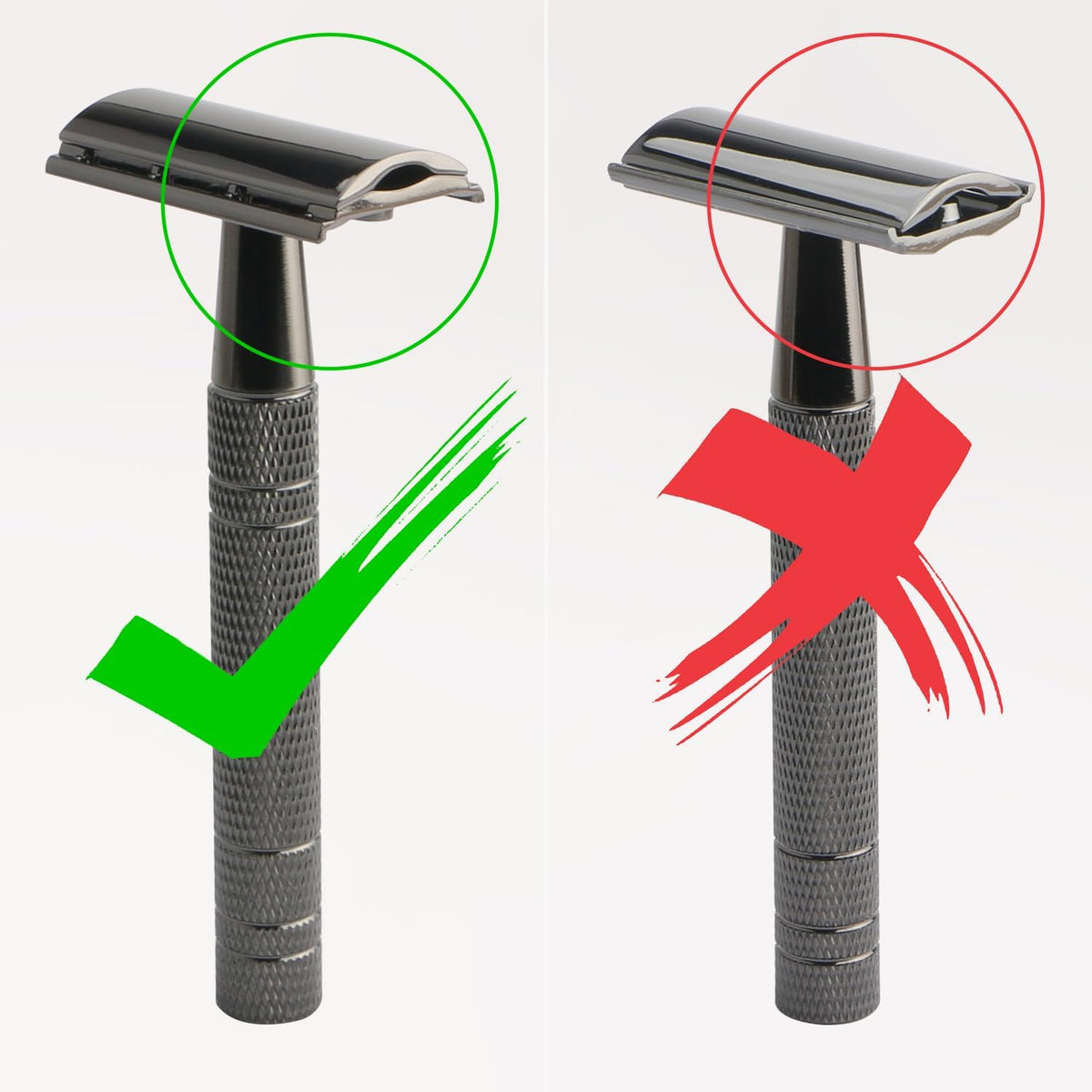 BULIMICA razor styled in bathroom to show everyday grooming setup