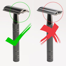BULIMICA razor styled in bathroom to show everyday grooming setup