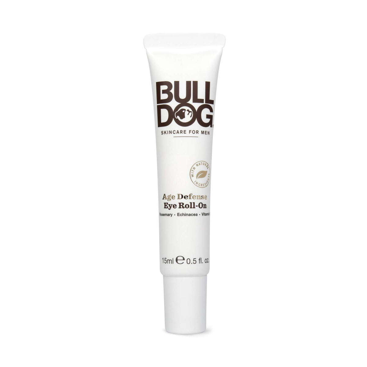 Bulldog Skincare for Men front packaging showing compact roll-on convenience
