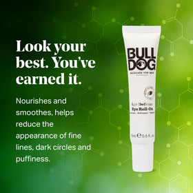 Bulldog Skincare for Men ingredients label highlighting antioxidant complex