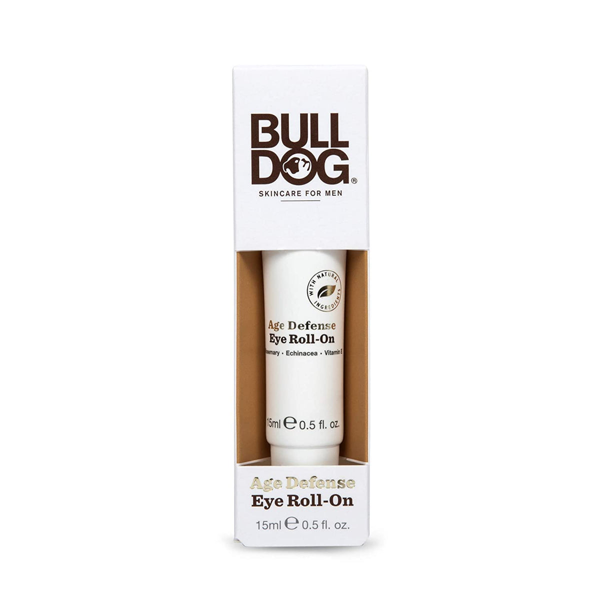 Bulldog Skincare for Men roll-on inside toiletry bag for on-the-go refreshment