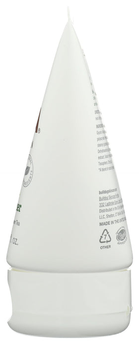 Bulldog Original beside a ruler showing 3.3 fl oz size for accurate scale and portability