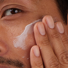 Bulldog applied to hand demonstrating easy absorption and non-greasy finish