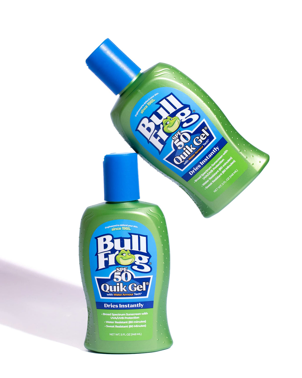 Bullfrog Quik Gel clear gel texture close-up showing lightweight absorption