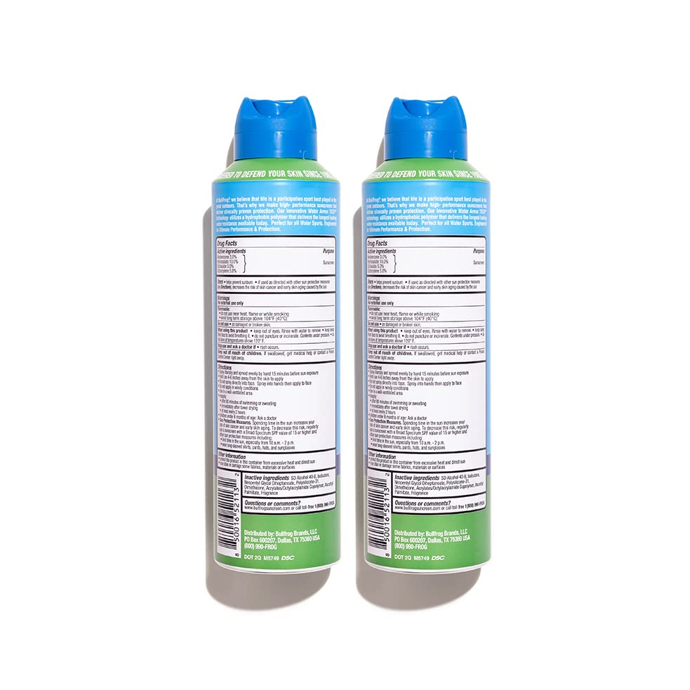 Bullfrog spray nozzle close-up demonstrating continuous-mist application benefit