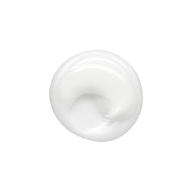 bumble and bumble cream applied to hand on damp hair for protection