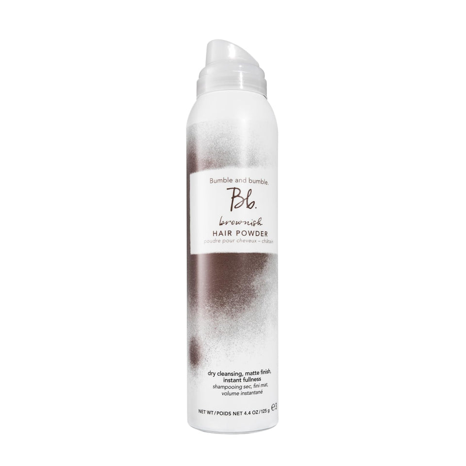 Bumble and bumble front packaging showing product and benefits
