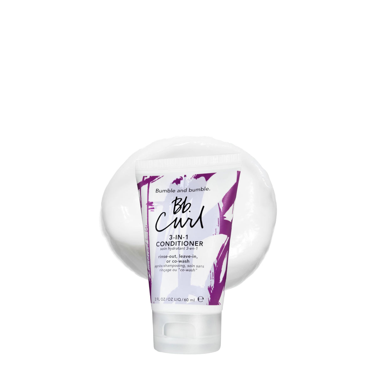 Bumble and bumble front packaging travel-size, convenient for trips