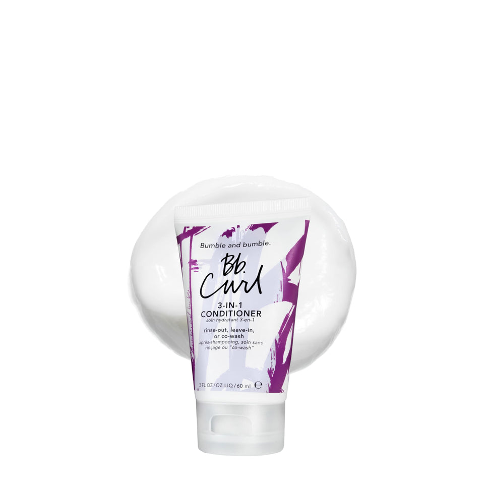 Bumble and bumble front packaging travel-size, convenient for trips