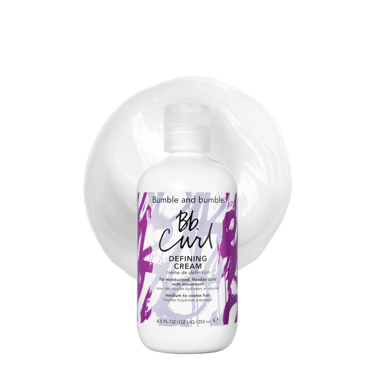 Bumble and bumble front tube showing product and brand for easy identification