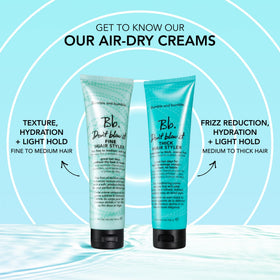 Bumble and bumble product label highlighting UV filters and fragrance