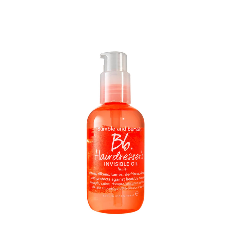 Bumble and bumble front bottle showing sleek packaging and quick recognition
