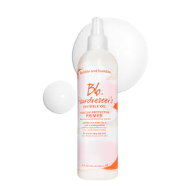 Bumble and bumble front packaging showing product and benefit of spray primer