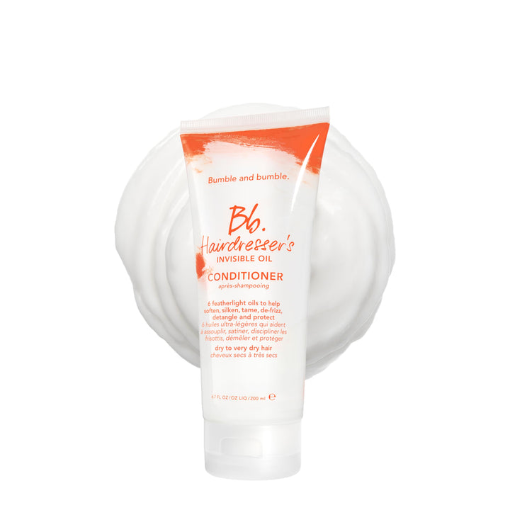 Bumble and bumble front packaging showing hydrating conditioner and benefits