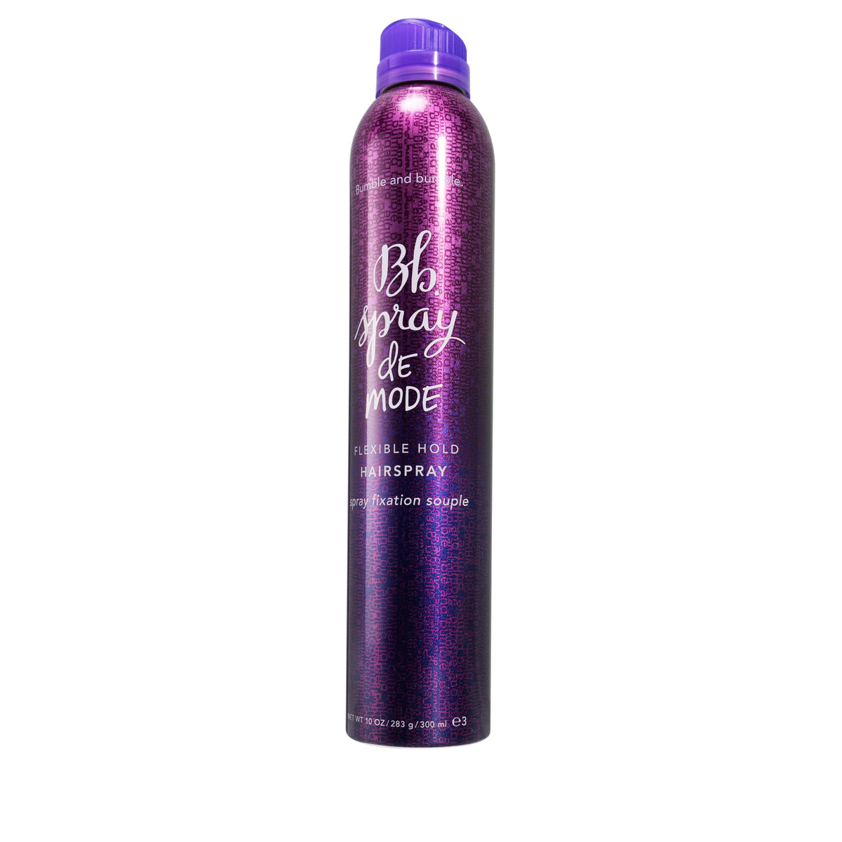 Bumble and bumble front packaging showing product and easy-grip design benefit