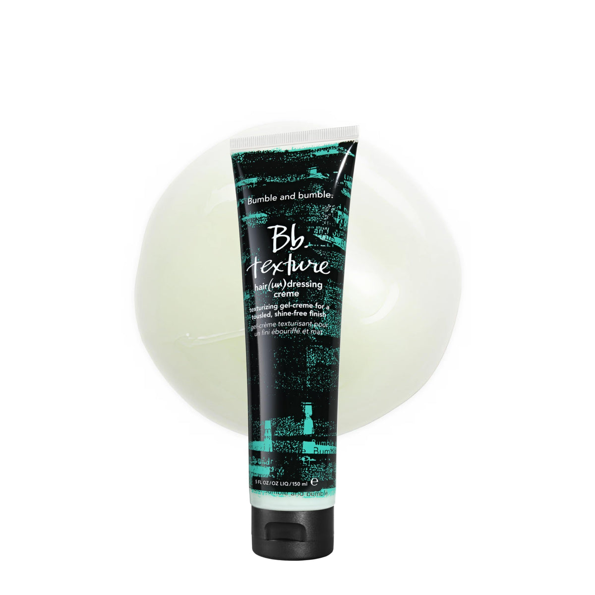 Bumble and bumble front packaging showing product and clear benefit of matte texture