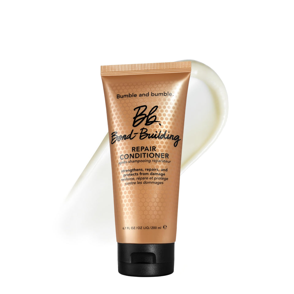 bumble and bumble front tube showing product packaging and easy-grip design for daily use
