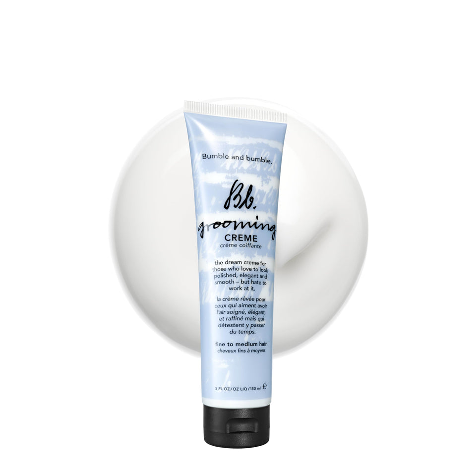bumble and bumble front packaging showing product benefits and label