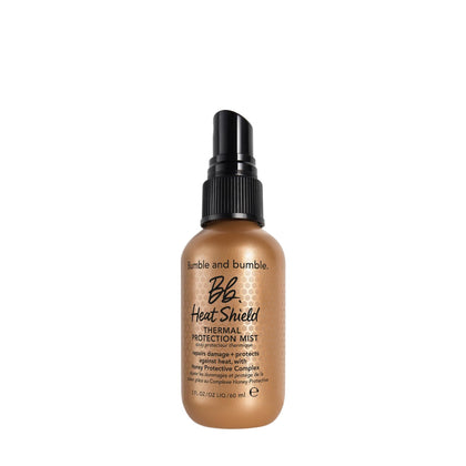 Bumble and bumble front packaging showing compact travel bottle and brand