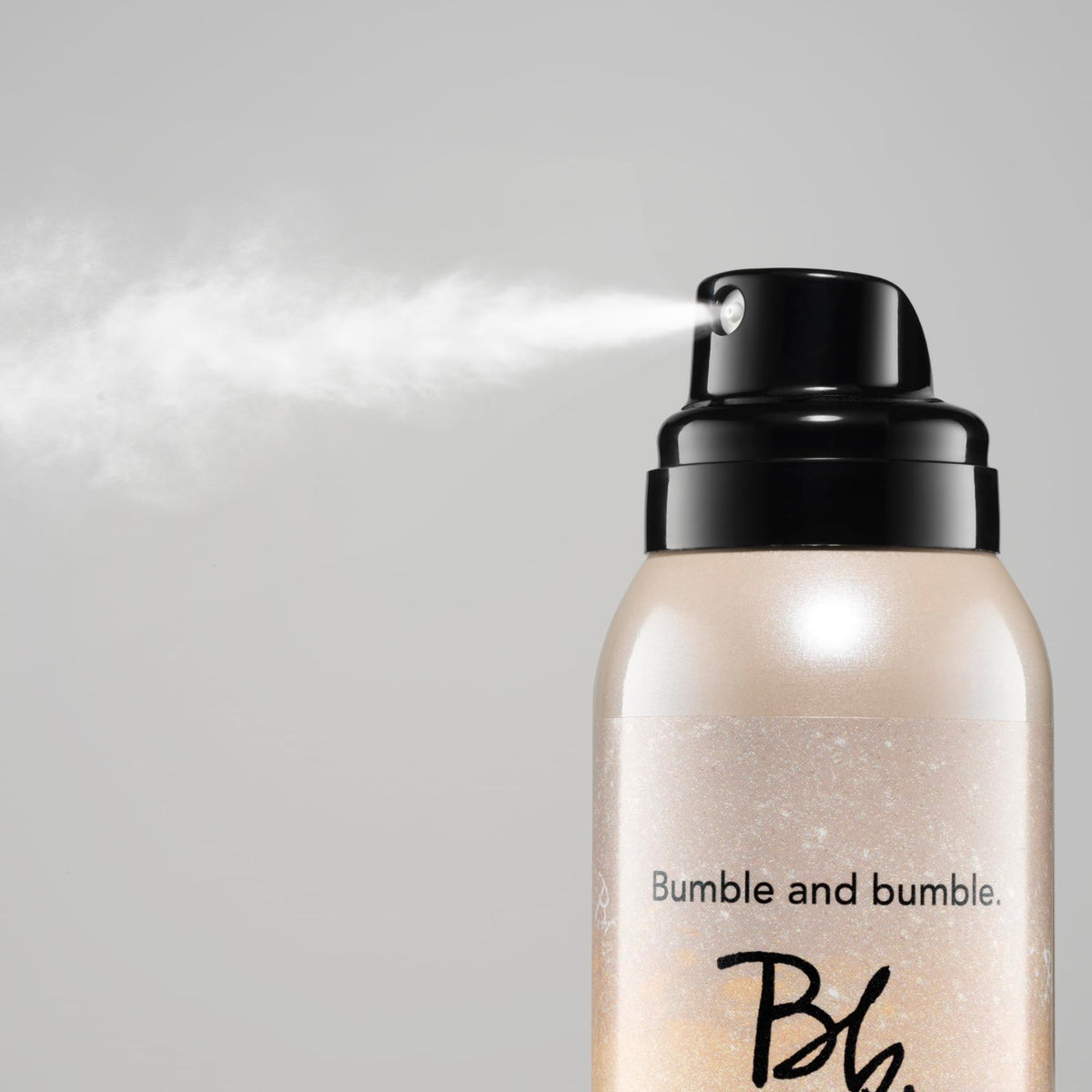 Bumble and bumble nozzle close-up illustrating precise, mess-free application