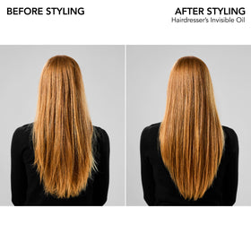 Bumble and bumble oil texture pool illustrating lightweight absorption and shine