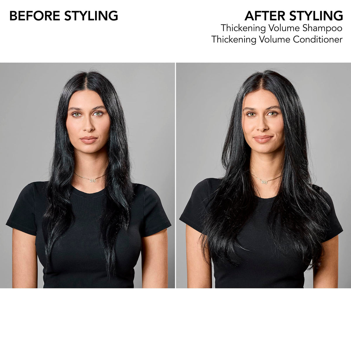 Bumble and bumble label close-up revealing ingredients and color-safe assurance