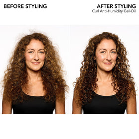 Bumble and bumble pump dispensing gel-oil texture that demonstrates smooth application