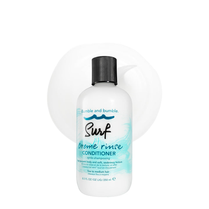 Bumble and bumble front bottle view showing product and benefits