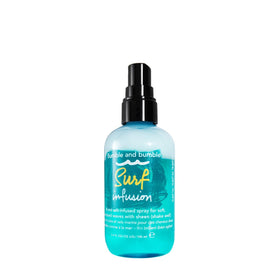 Bumble and bumble front bottle shot showing product and benefits