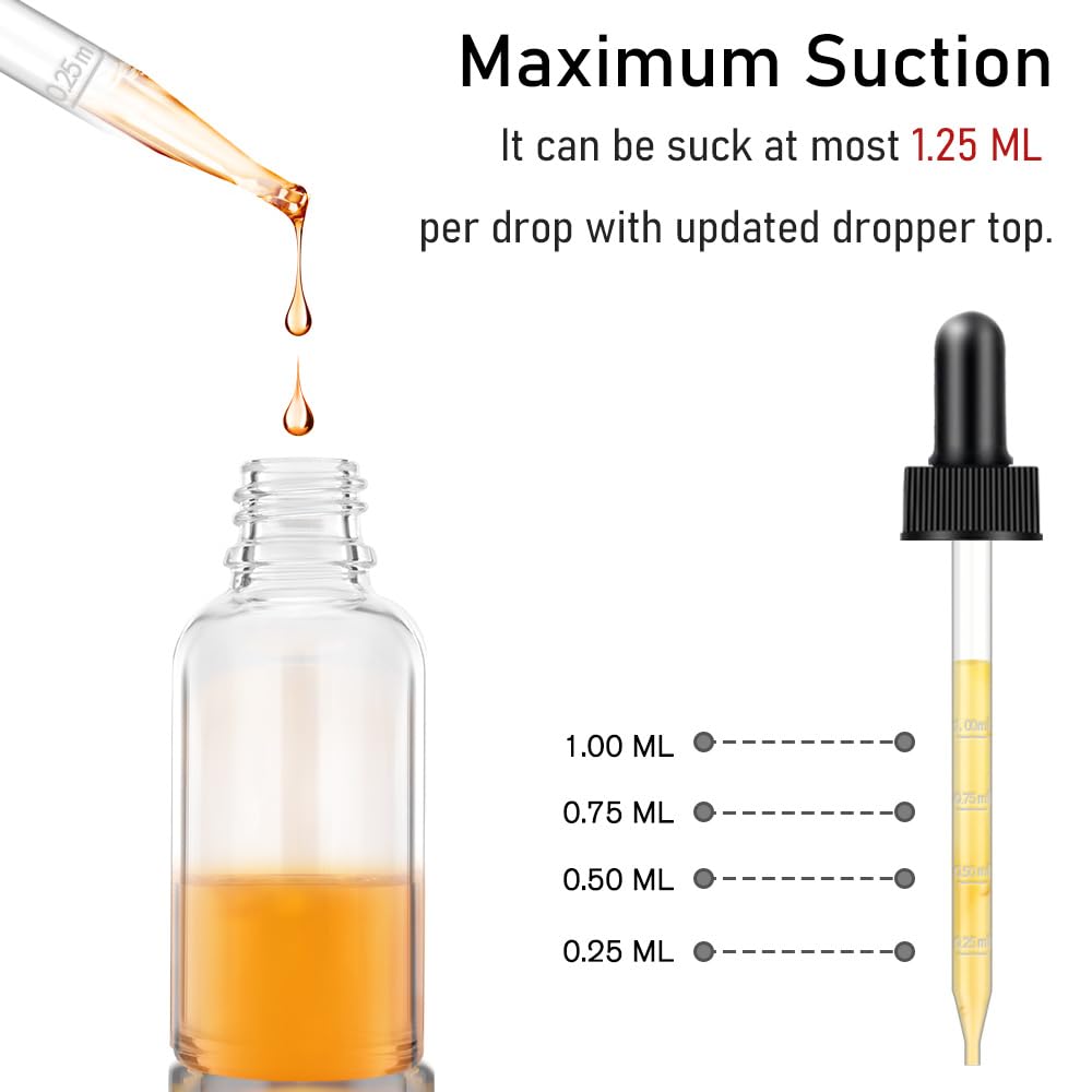 Bumobum included funnel and adhesive labels for tidy refilling