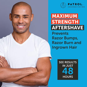 Bump Patrol used at bikini area to reduce ingrown hairs and redness