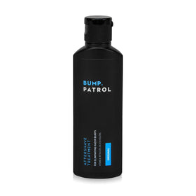 Bump Patrol on legs after shaving showing reduced bumps and clearer follicles