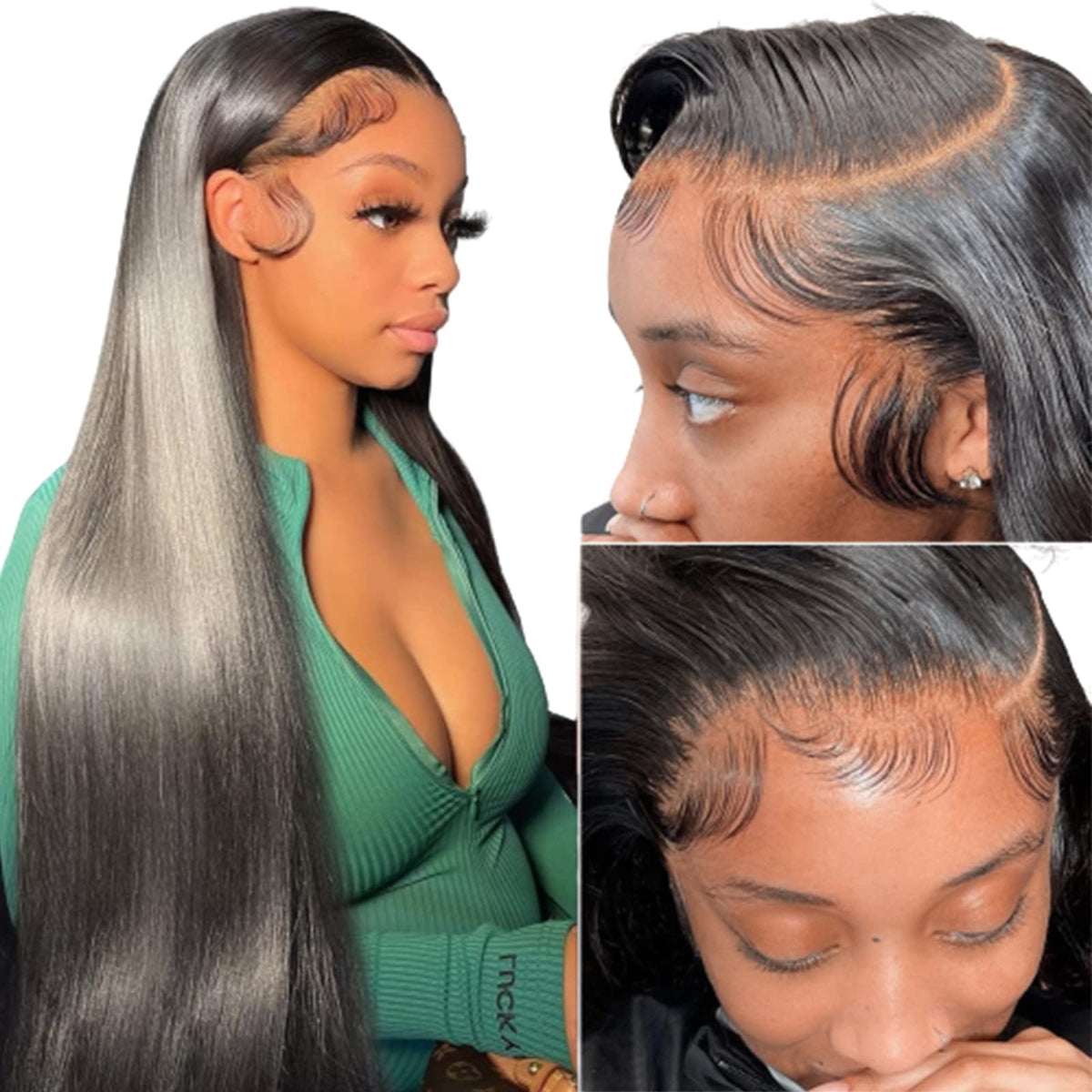 bunGiol front packaging showing 24-inch wig and benefits