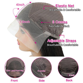 bunGiol pre-plucked baby hair detail for natural edge