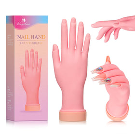 Buqikma front view showing full mannequin hand and stable base for steady practice