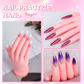 Buqikma mannequin hand on a salon desk with tools showing real-workflow setup benefit