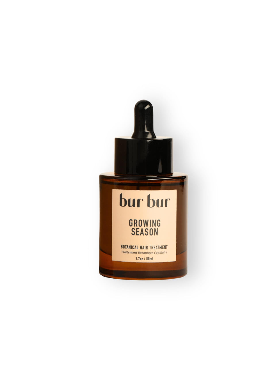 Bur Bur front bottle shot showing product and clean packaging benefit