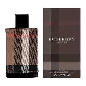 Burberry bottle front view showing sleek design and elegant gift-ready look