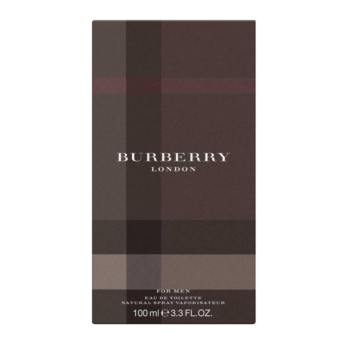 Burberry label close-up revealing name and refined packaging detail