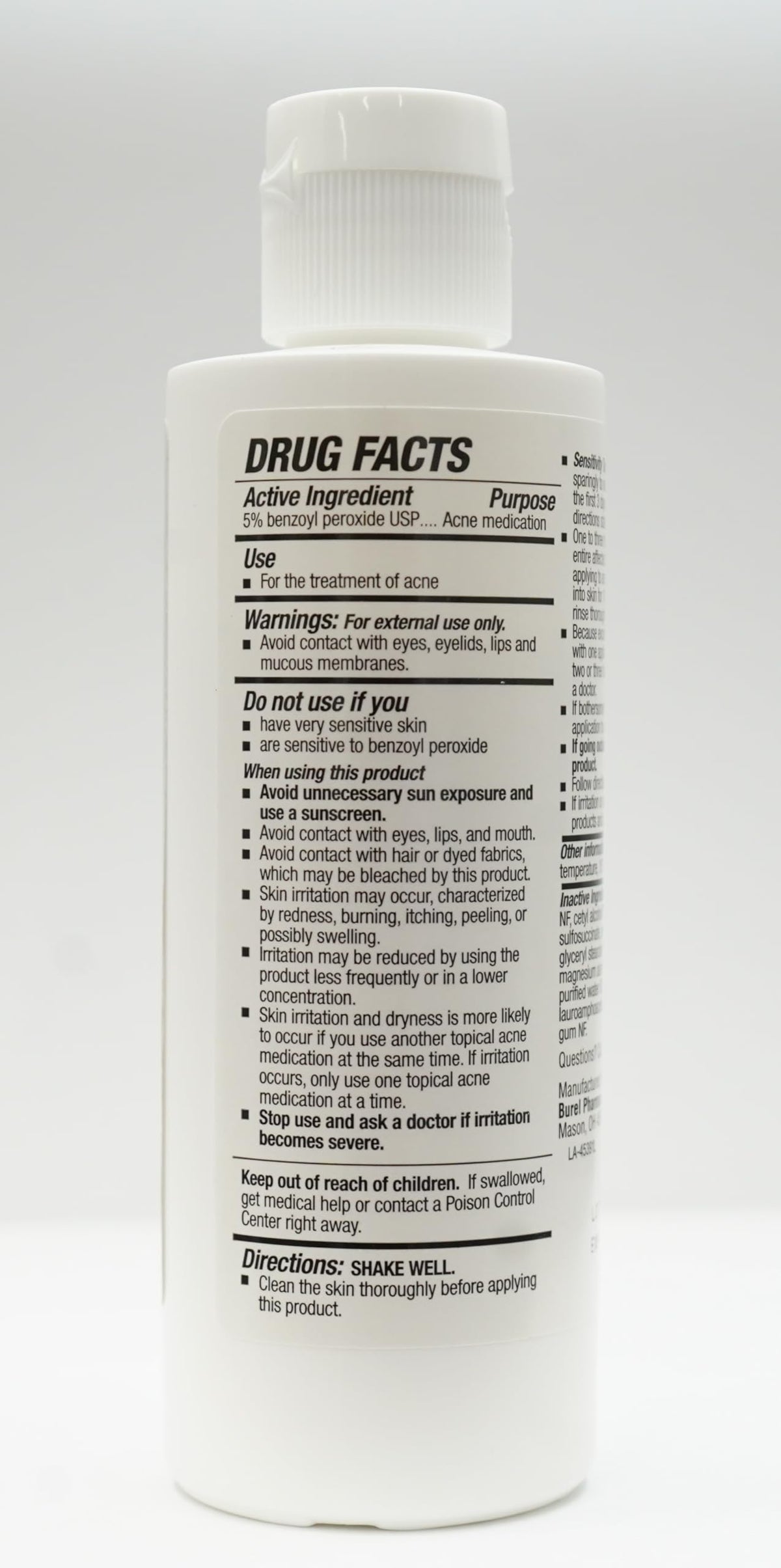 BurelPharma pump dispenser closeup demonstrating easy controlled dosing