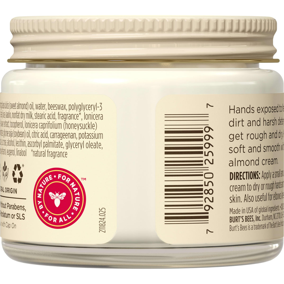 Burt's Bees tube on bathroom counter in lifestyle scene for daily care benefit