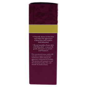 Burt's Bees applying serum to cheek illustrating hydration and smoothing effect