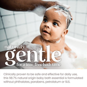 Burt's Bees product back label with safety and ingredient highlights