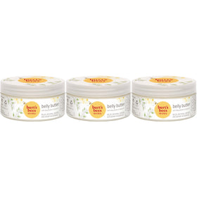 Burt's Bees front jar showing product and clear purpose
