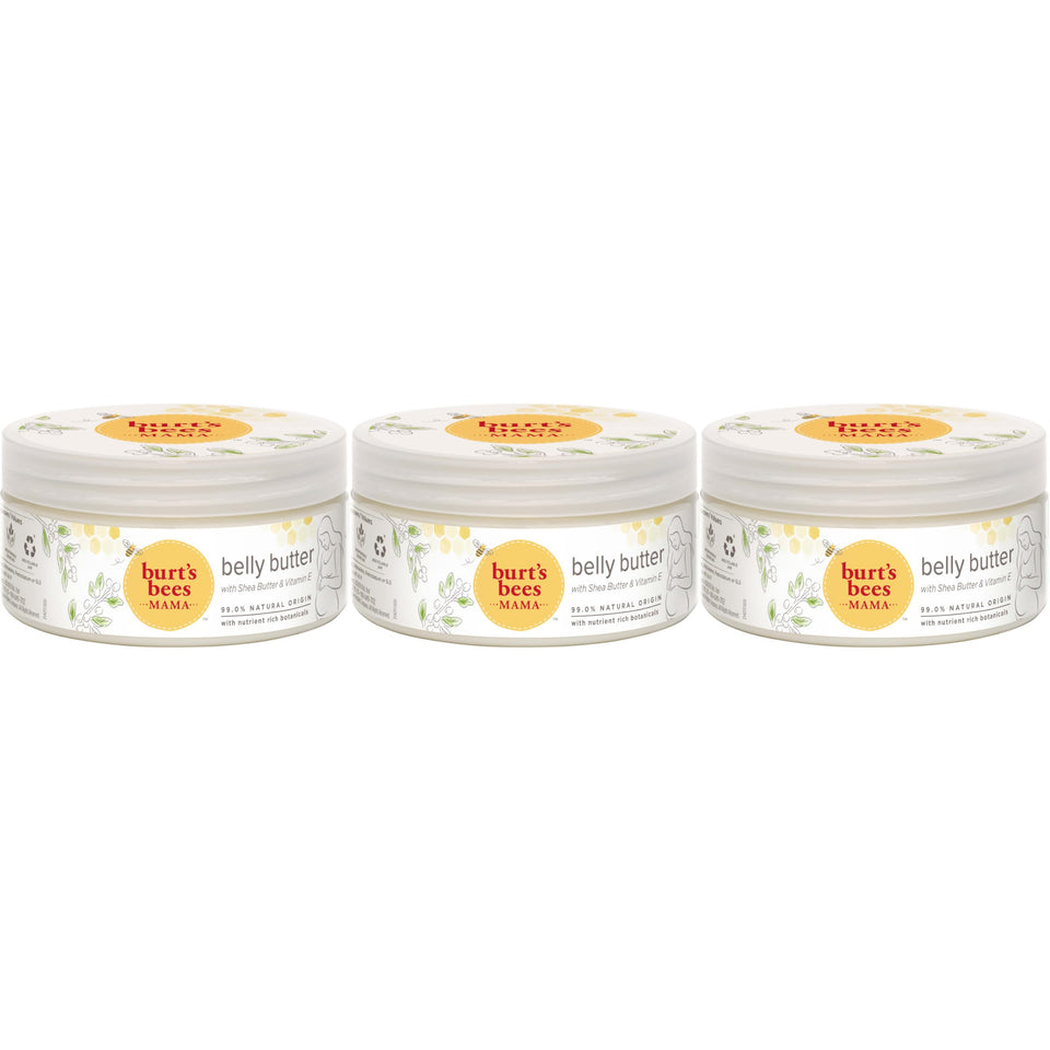 Burt's Bees front jar showing product and clear purpose