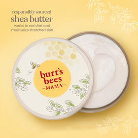 Burt's Bees close-up texture demonstrating rich moisturizing feel