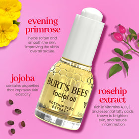 Burt's Bees bottle paired with gua sha stone to demonstrate improved tool glide and massage